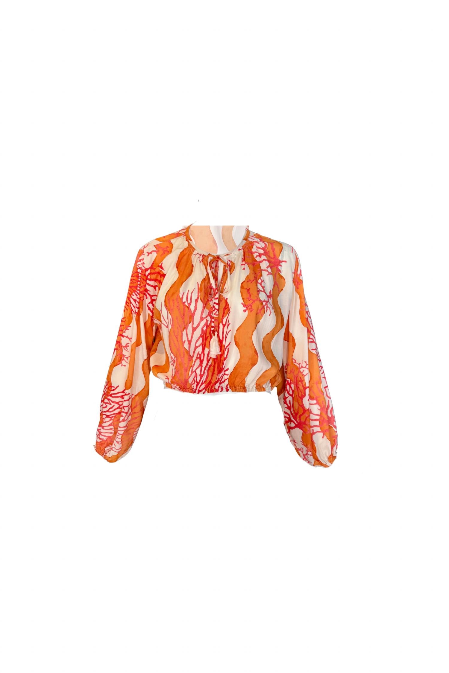 Natalie Martin - Women's Rayon Print Amelia Top