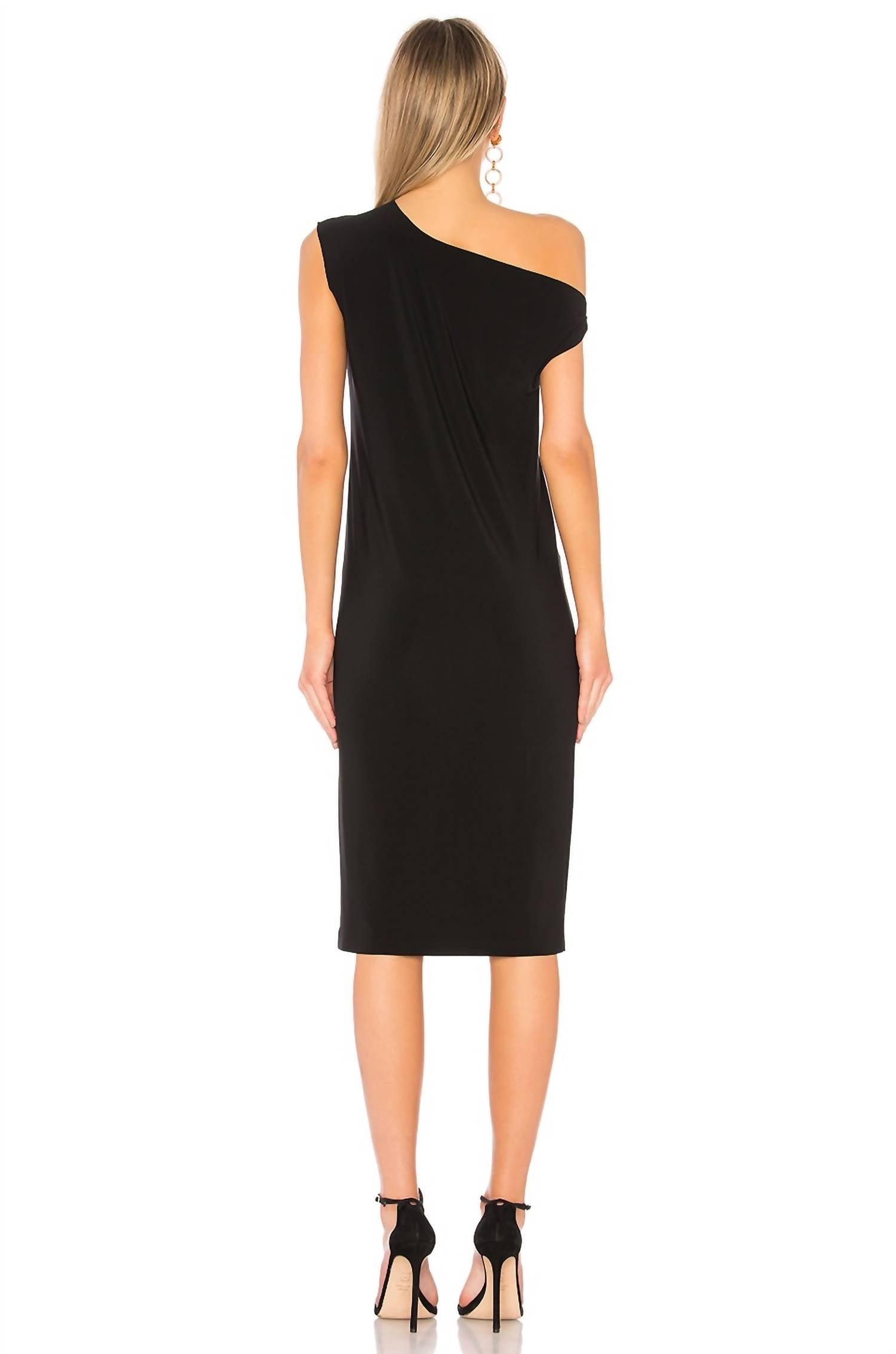 Norma Kamali - Drop Shoulder Sleeveless Dress
