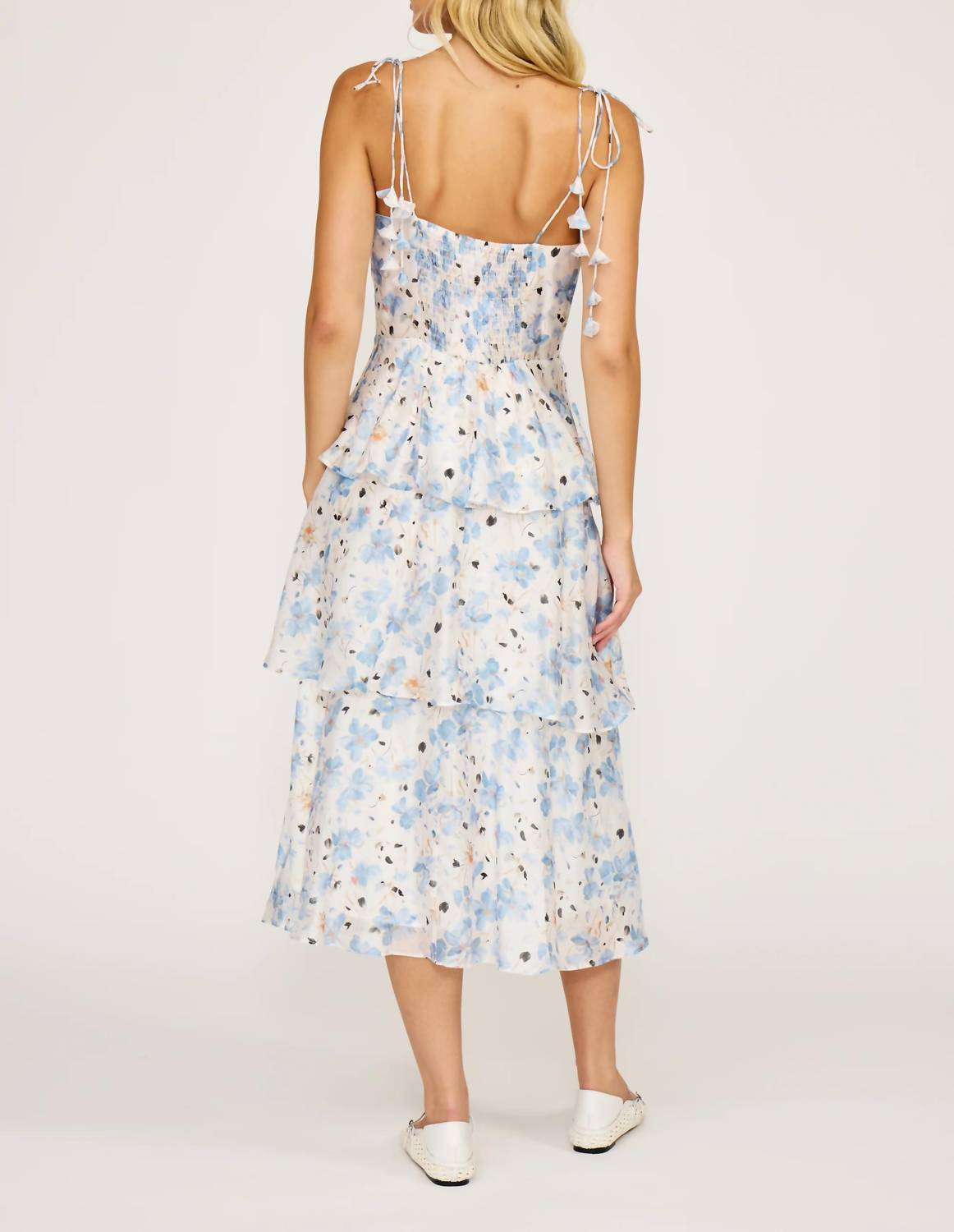 Lucy Paris - Maize Tiered Dress