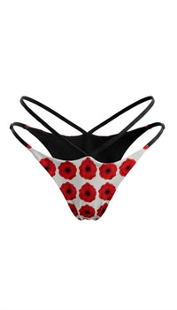 Voglia Swimwear Halle Bikini Bottoms in red - women's swimwear - view 4