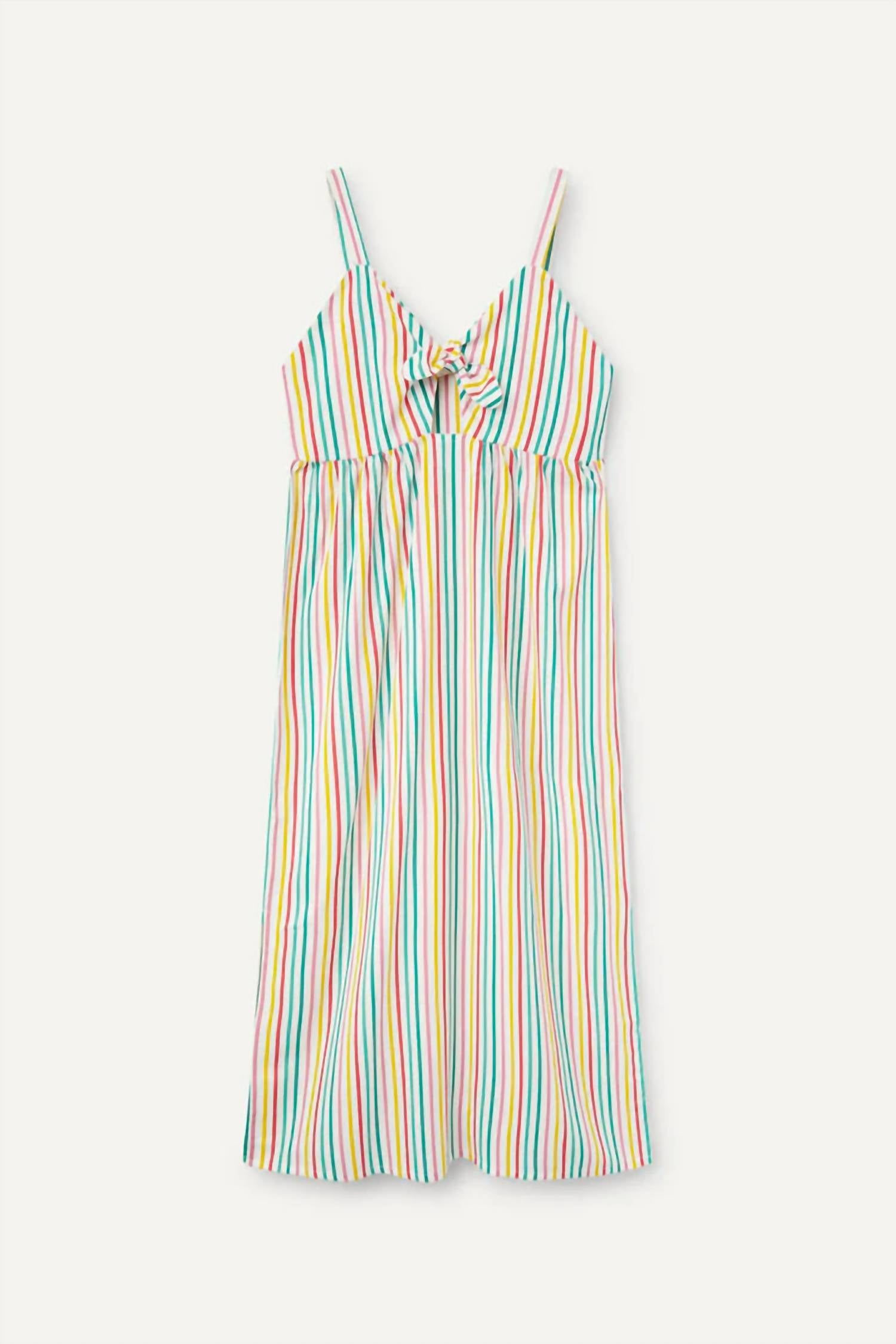 Compania Fantastica - Rainbow Stripe Long Dress