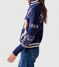 Thml - Horse Novelty 1/2 Zip Sweater
