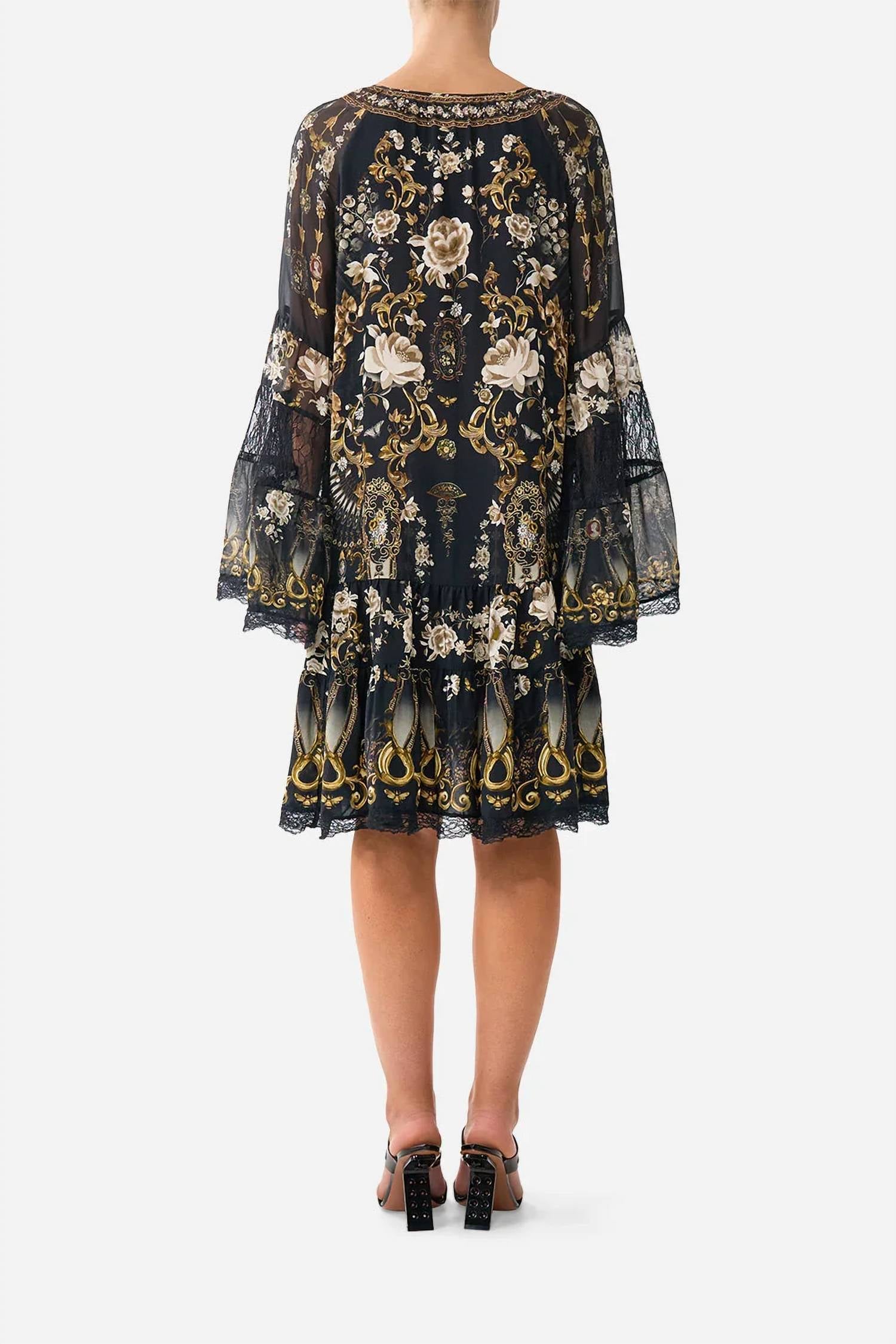 Camilla - Gathered Panel Dress