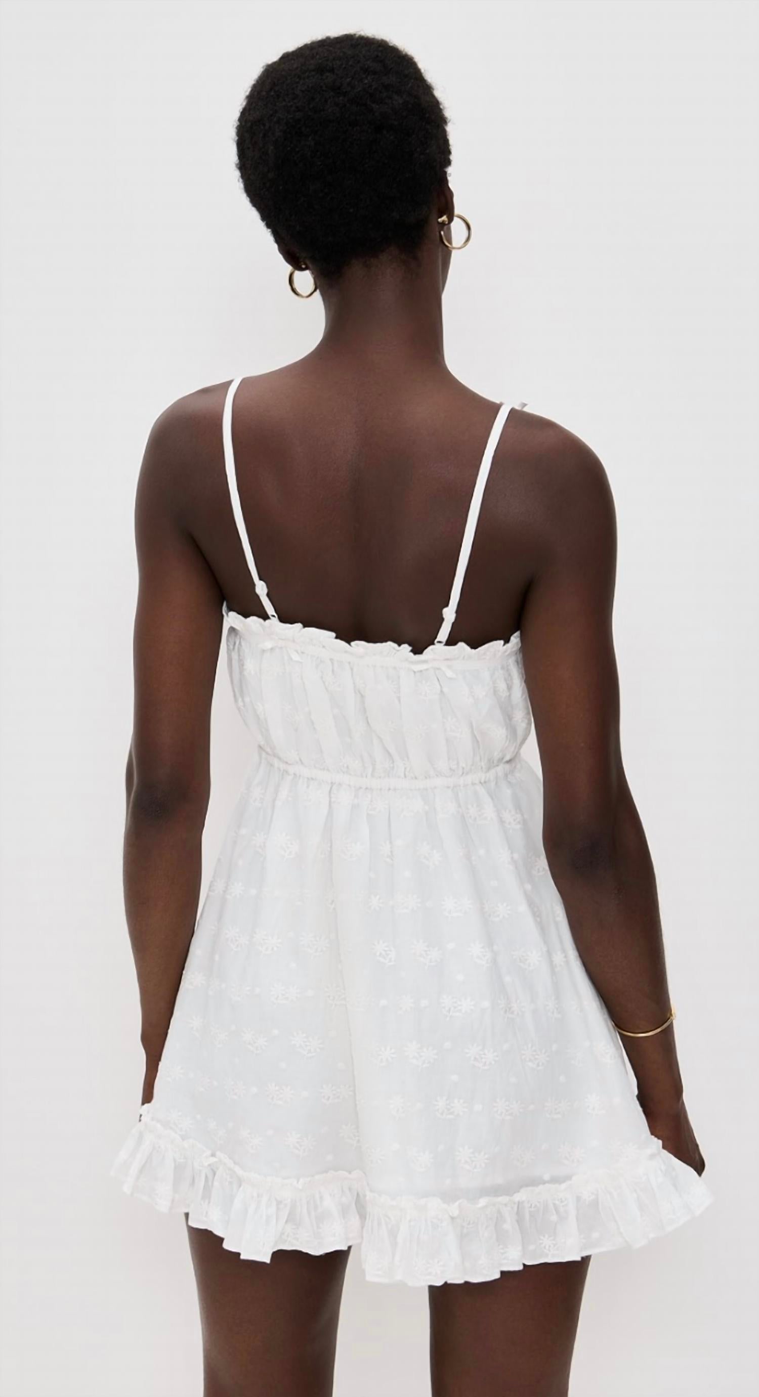 For Love & Lemons - Edie Slip Mini Dress