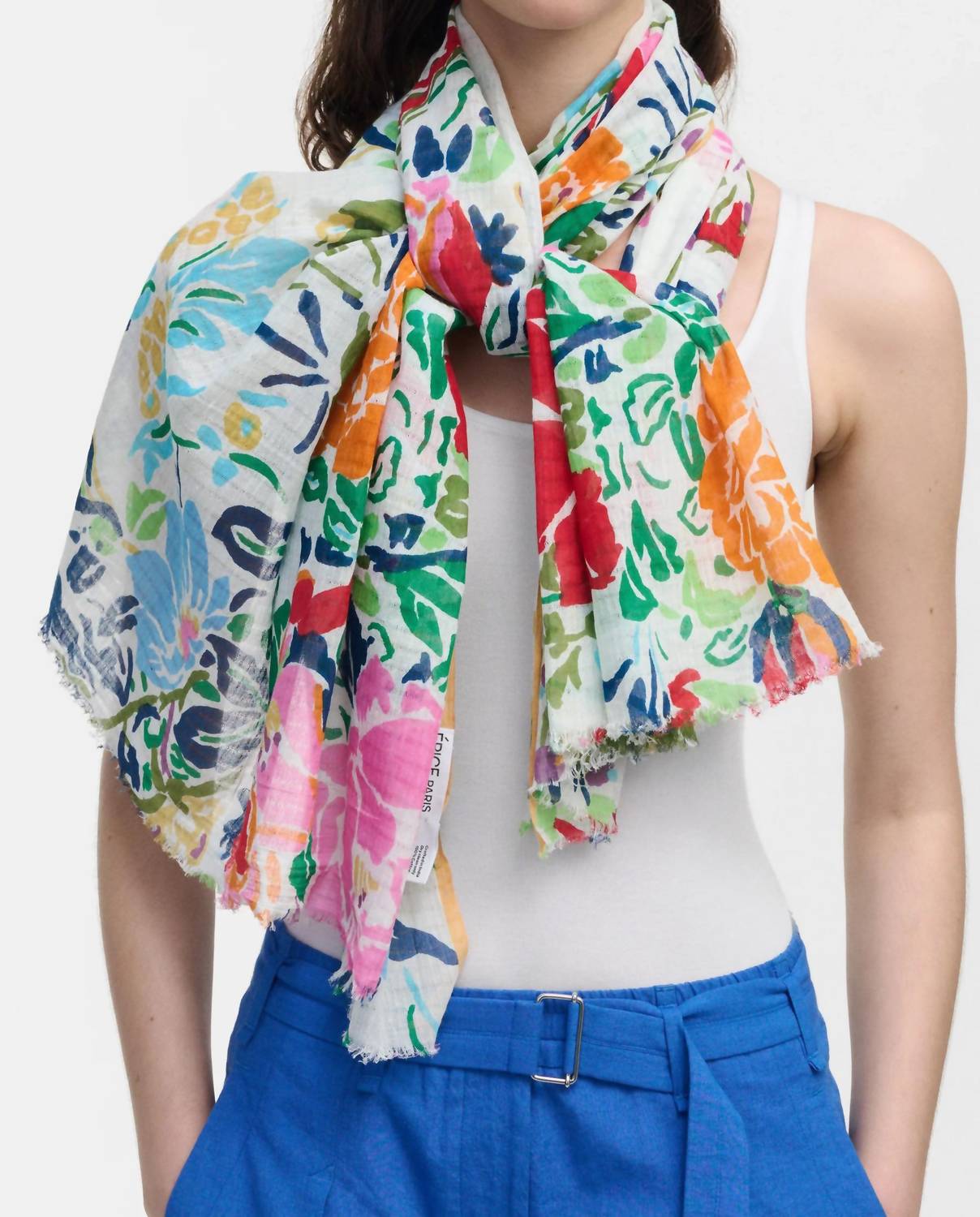 Epice - Floral Cotton Scarf