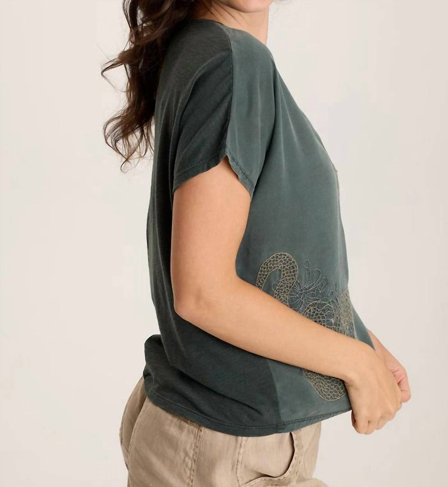 Xcvi - Jolina Embroidered Top