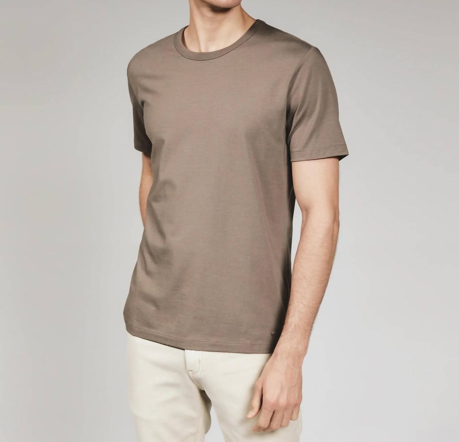 7Diamonds Modal Crew Neck Tee in umber - men's t-shirt