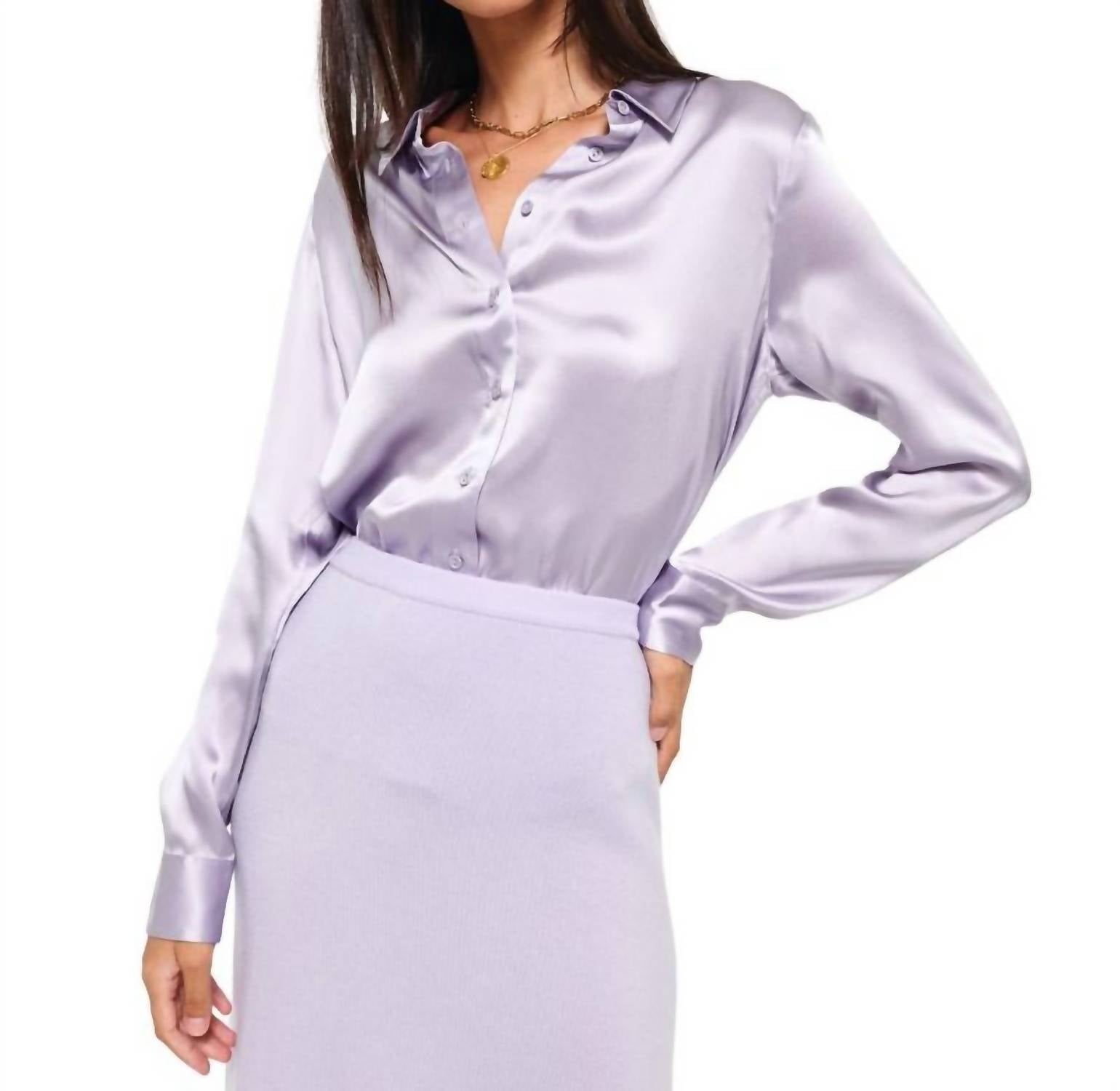 Cami Nyc - Crosby Button Down Long Sleeve Blouse