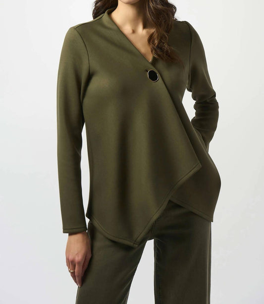 Joseph Ribkoff - Scuba Jersey Trapeze Jacket