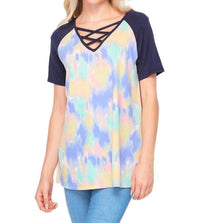 Honeyme - Criss Cross Top - PLUS