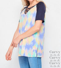 Honeyme - Criss Cross Top - PLUS