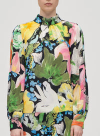 Stine Goya - Gathered Long Sleeve Top
