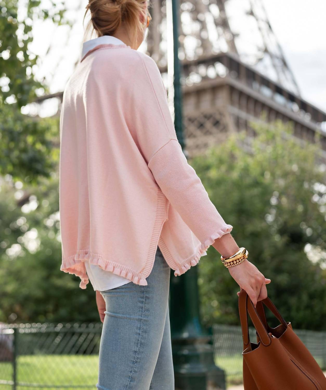 Mersea - Catalina Cotton Ruffle Sweater