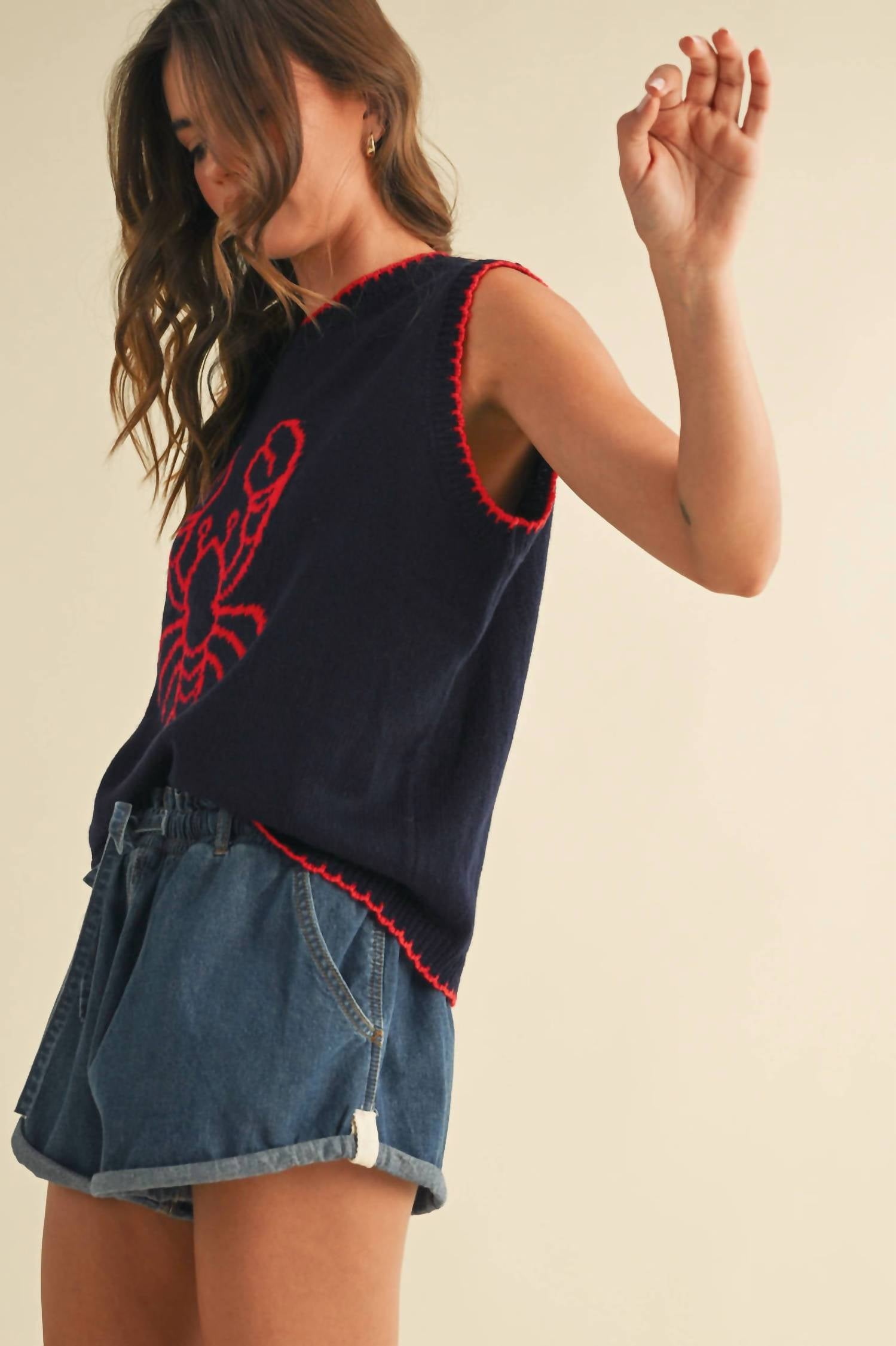 Asos Design - Lobster Sweater