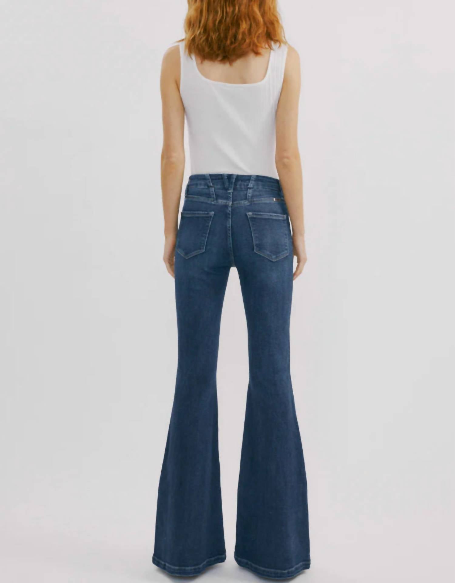 Kancan - Arizona High Rise Super Flare Jeans