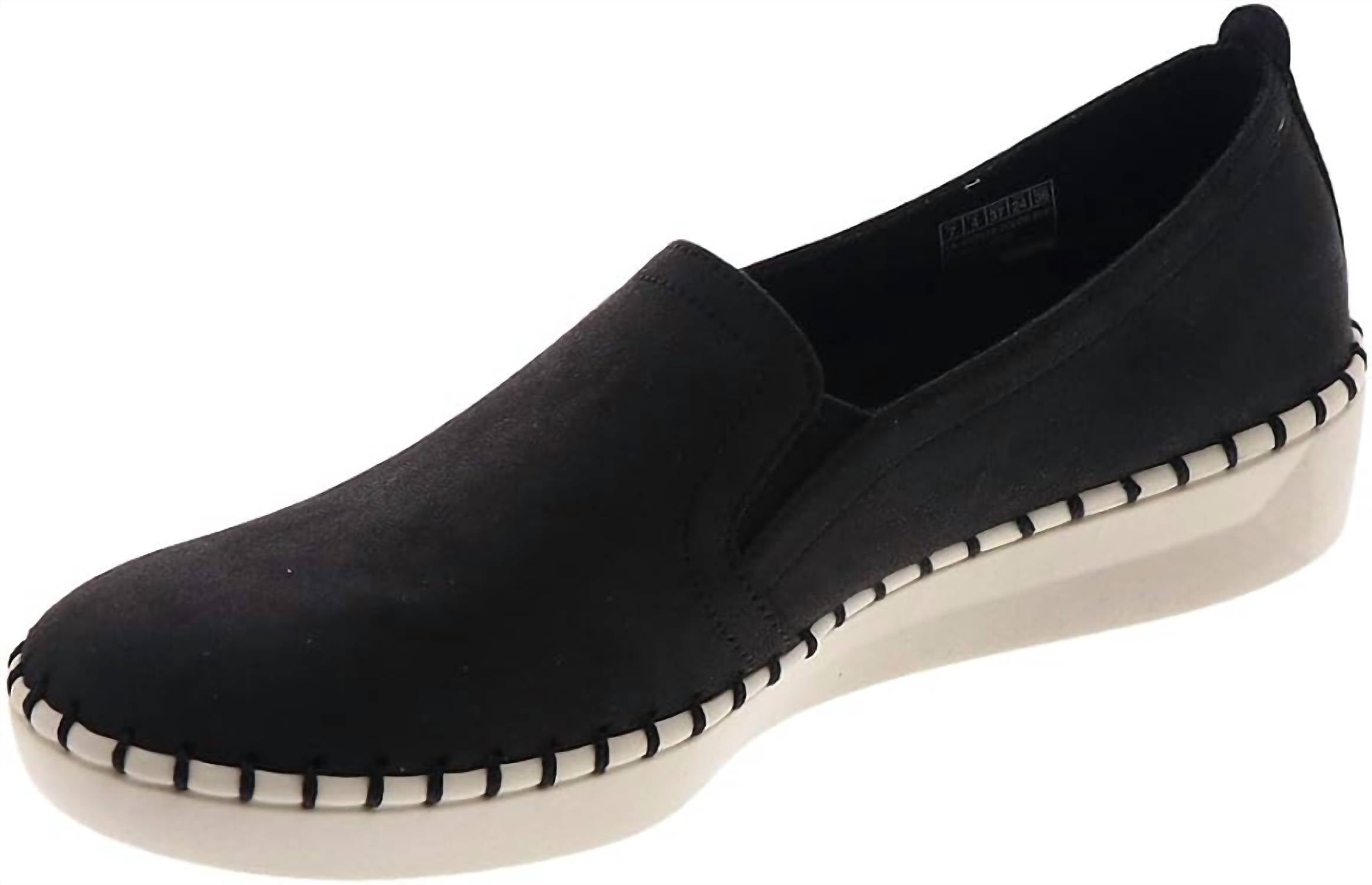 Skechers Women's Sepulveda 2.0 Flat Shoe in black - women's flats - detail view