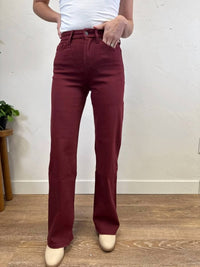 Mica Denim - High Rise Wide Leg Jeans