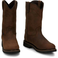 Justin Boots Men's Drywall Waterproof Boots in whiskey - men's boots - view 6
