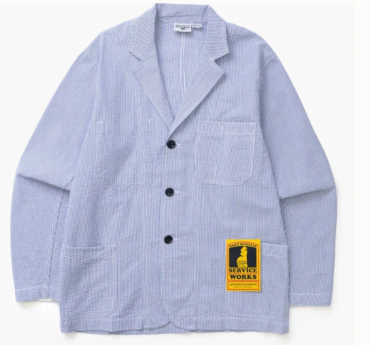 Service Works - Men's Seersucker Server Suit Jacket