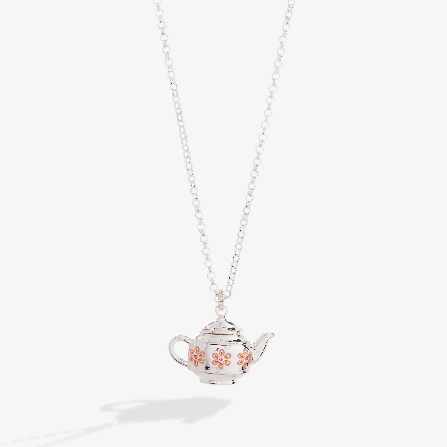 Alex & Ani - Women's Teapot Locket Necklace Pendant