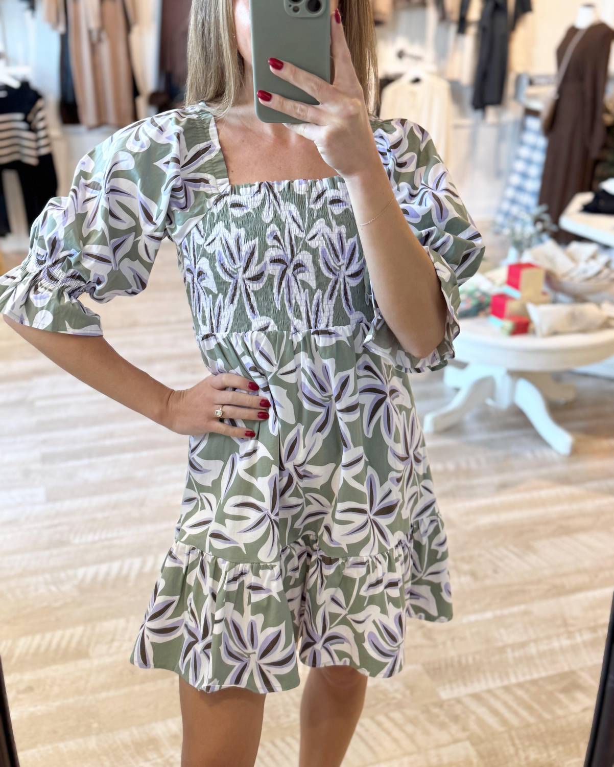 Phie Collective - Flower Capri Mini Dress