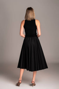 Beatrice .B - Technical Lace Detail Pleated Skirt