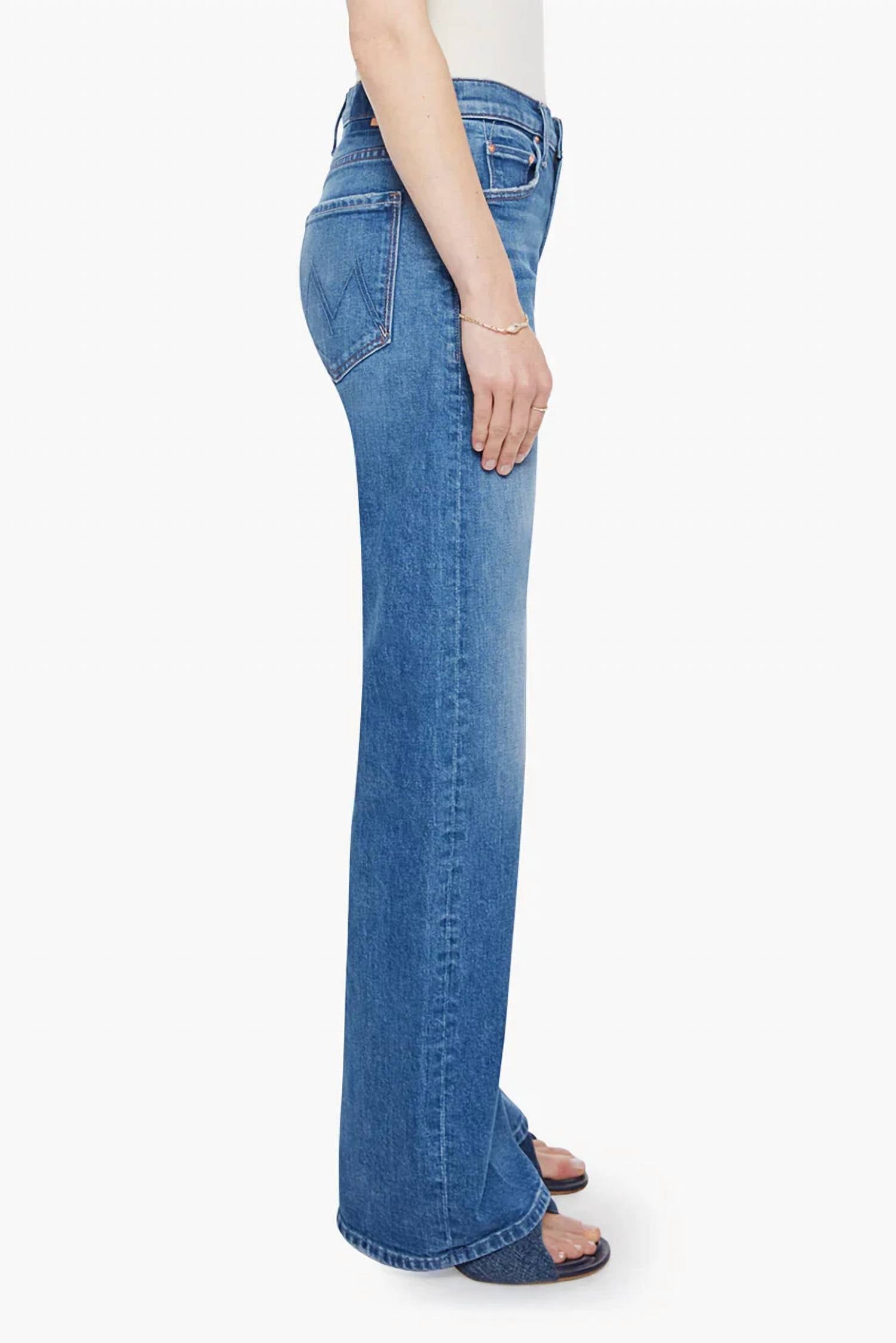 Mother - The Mid Rise Lasso Sneak Jeans
