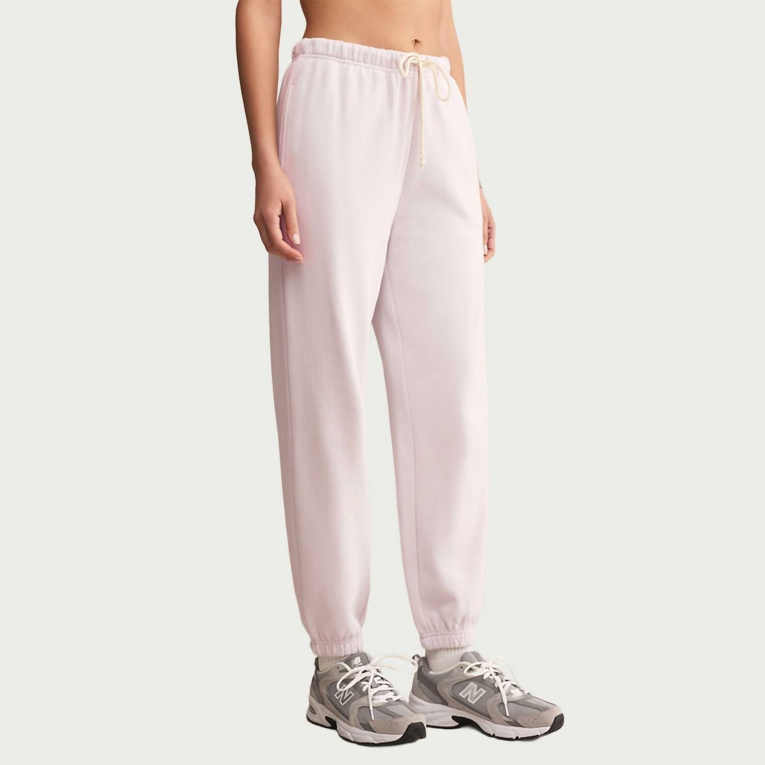 Z Supply Stadium High Rise Jogger in lavender ice - women's pants - alternate view