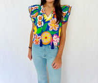 Joy Joy - Miley V Neck Top