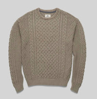 Surfside Supply Men's Edward Eddie Knit Sweater in chinchilla - men's sweater
