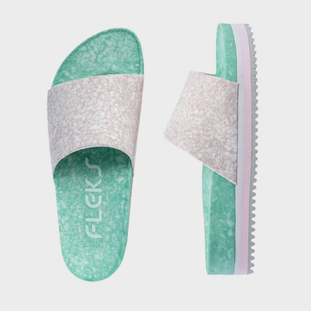 Fleks Footwear - Unisex East Slide Platform