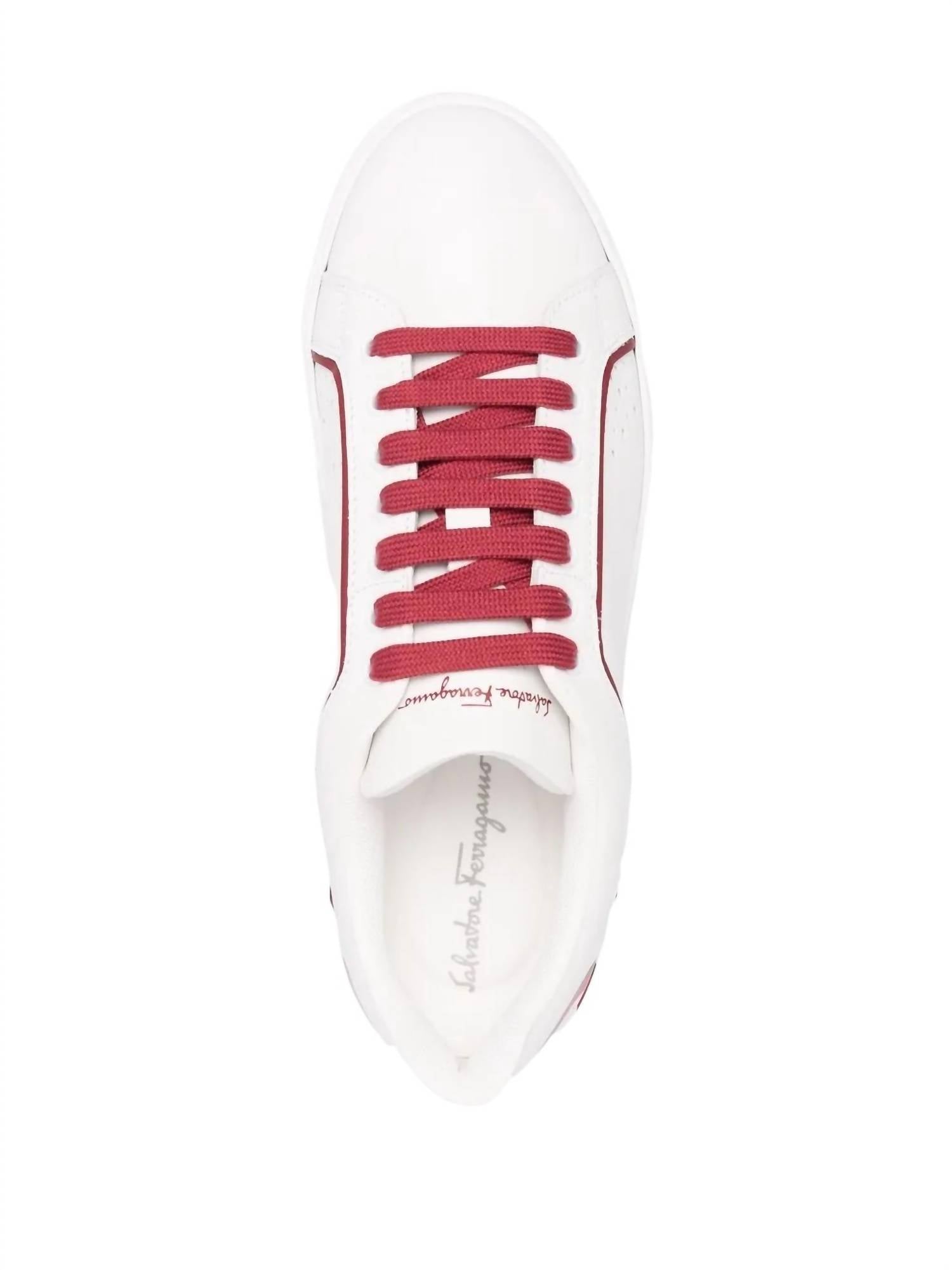 Salvatore Ferragamo - Women's Manhattan Gancini-print Sneakers