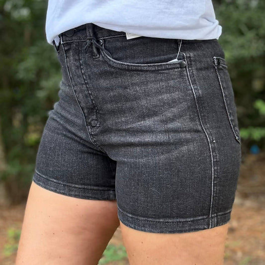 Judy Blue - High Waisted Tummy Control Denim Shorts