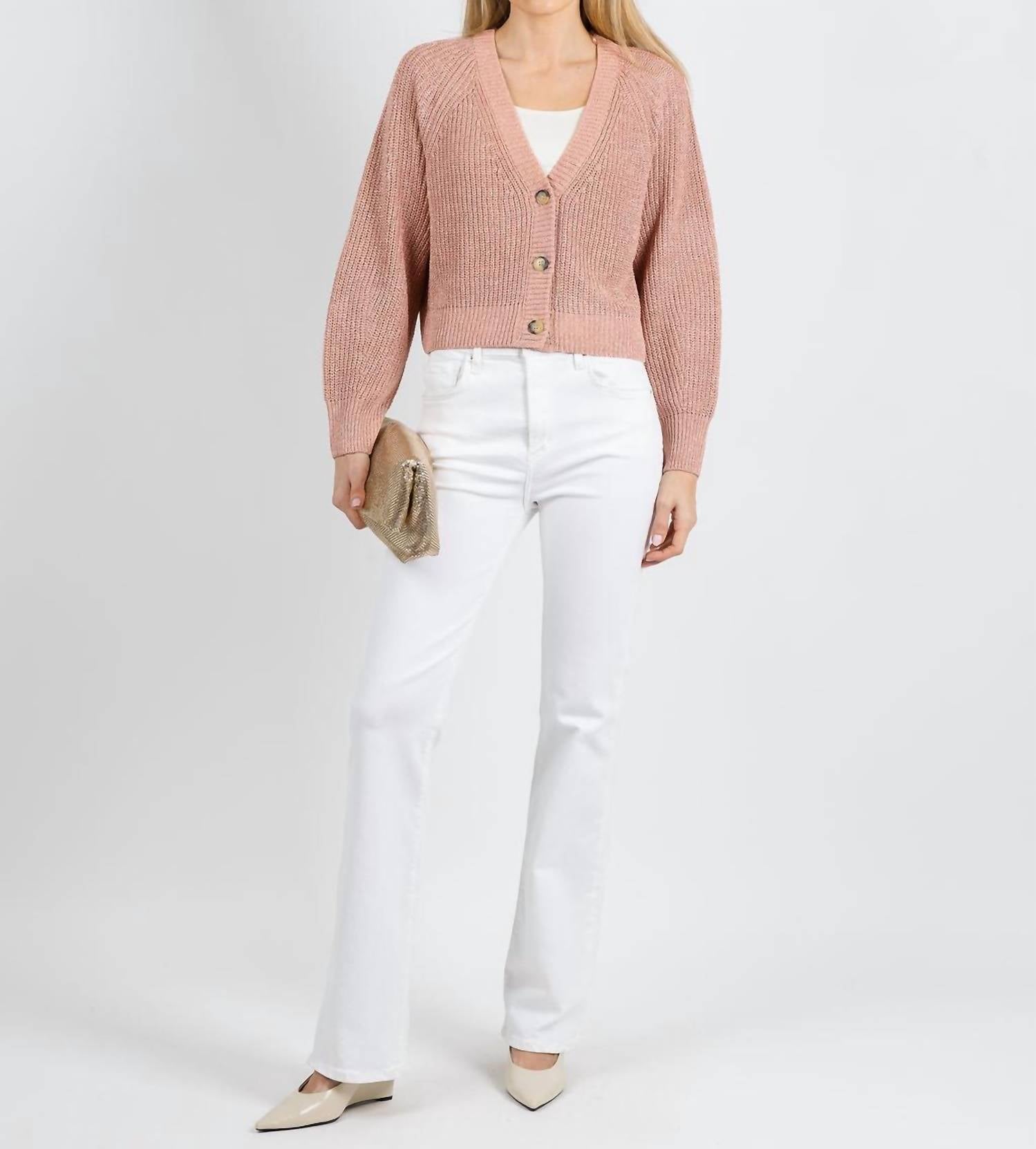 Oui - Sparkle Knit Cardigan