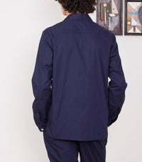 Officine Générale Eloan Shirt in night sky - men's shirt - alternate view