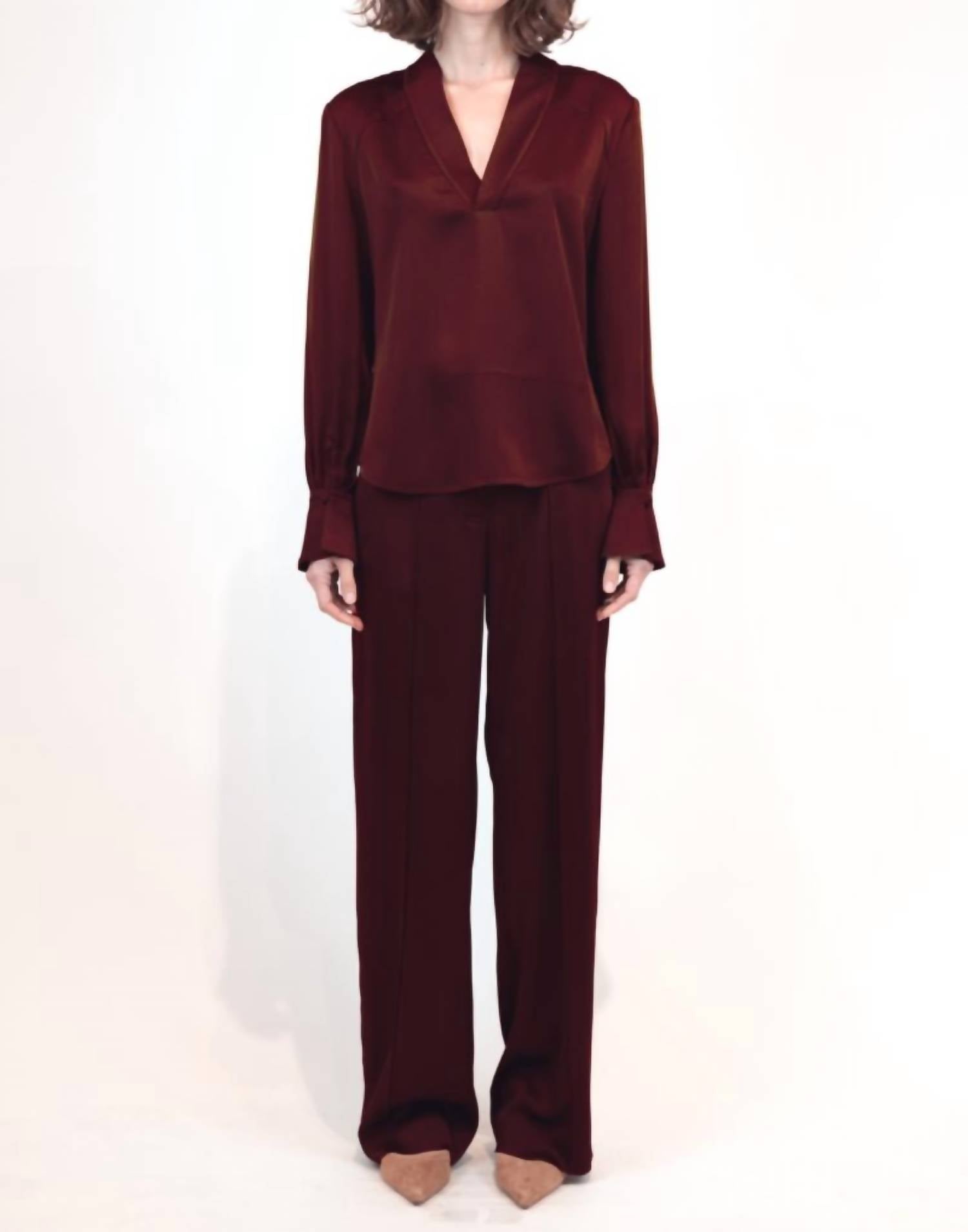 Simkhai - Maisey V- Neck Blouse