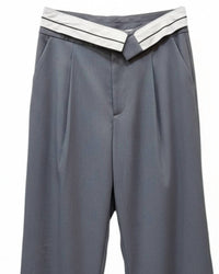 Art & Love Usa - Women's Foldover Waist Wide Leg Pant