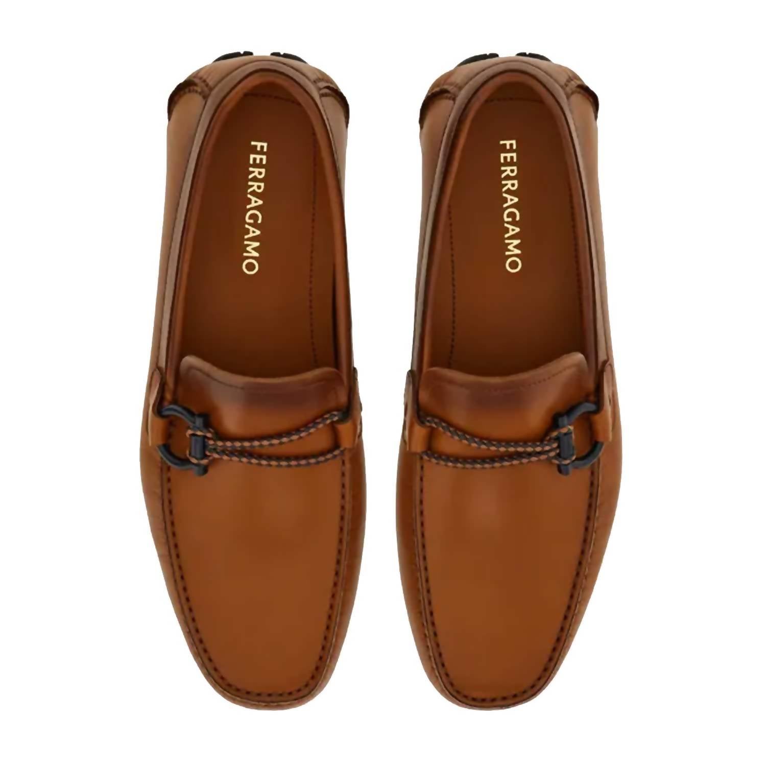Salvatore Ferragamo - Men's Front Gancini Driver Loafer