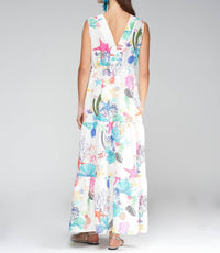 Vilagallo - Gadea Linen Maxi Dress