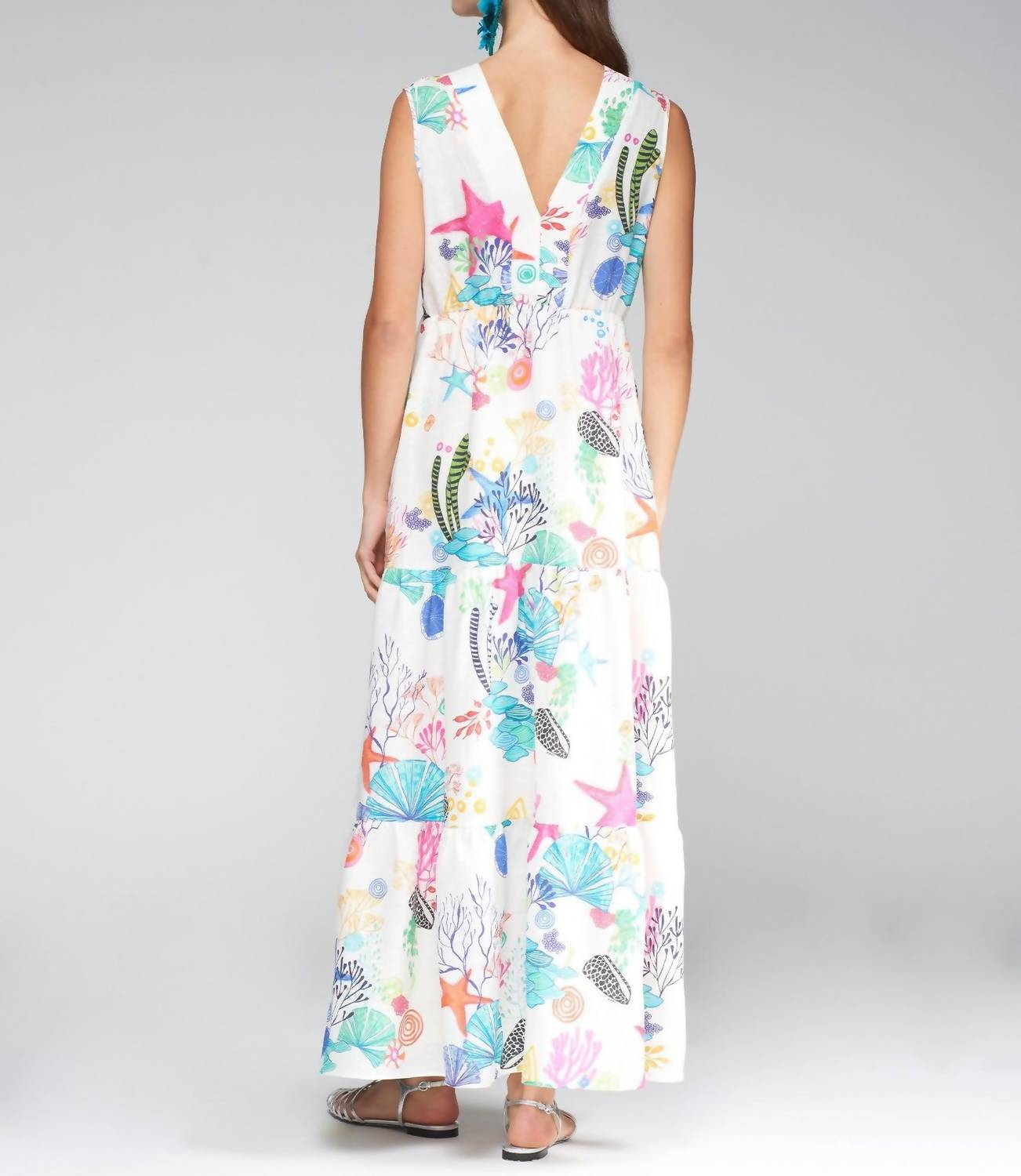 Vilagallo - Gadea Linen Maxi Dress