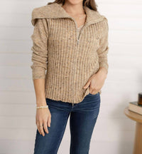 Mystree - Freckled Yarn Sweater Cardigan