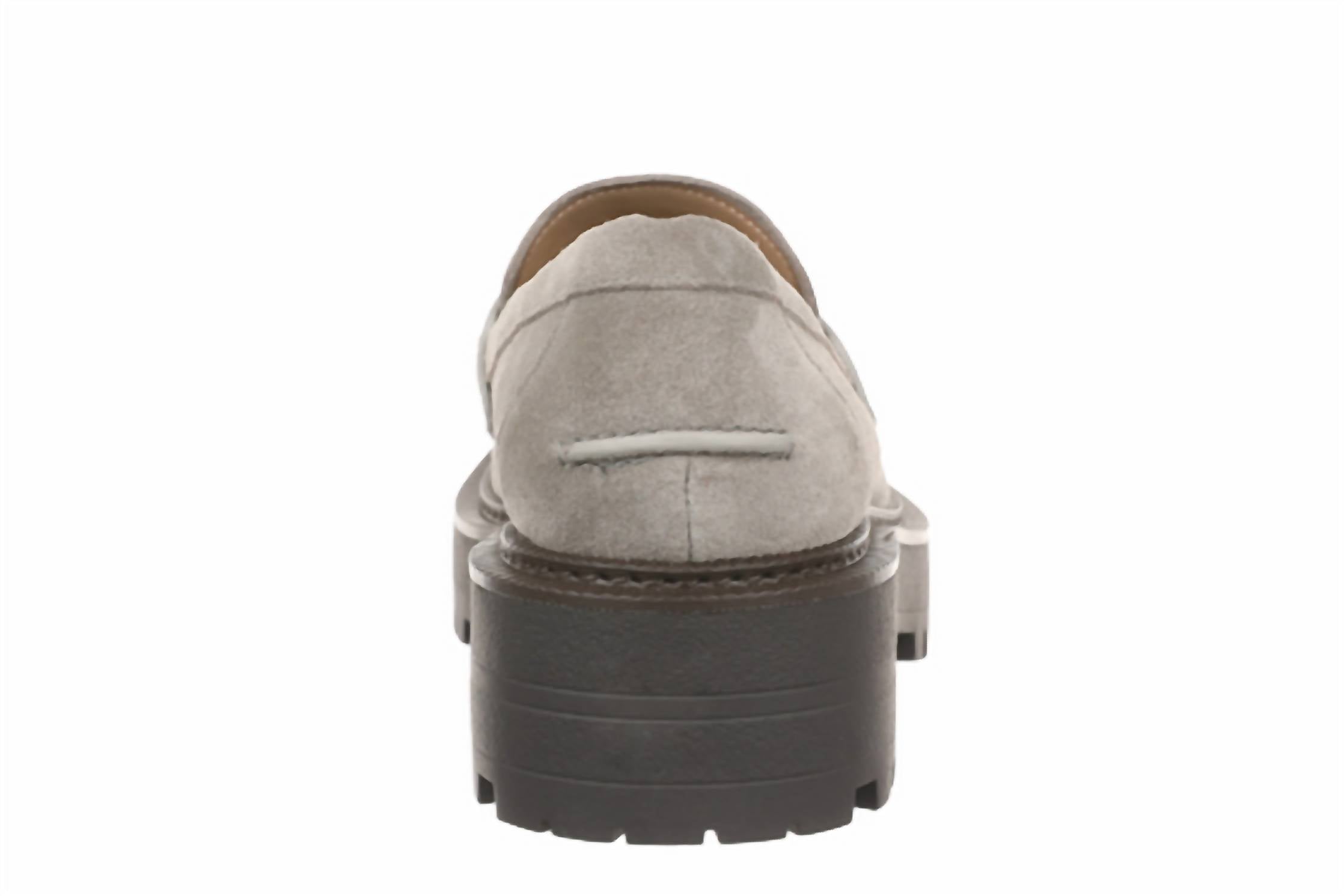 Sam Edelman Women's Lea Platform Loafer in grey - women's flats - alternate view