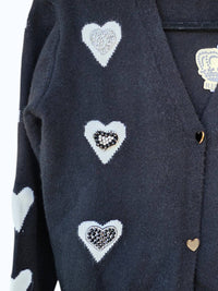 Regina Srl - Women's Heart Cardigan