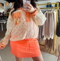 Jess Lea - Women's Solid Coral Skort