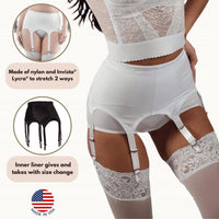 Rago - Six-strap Shaper Garter Belt