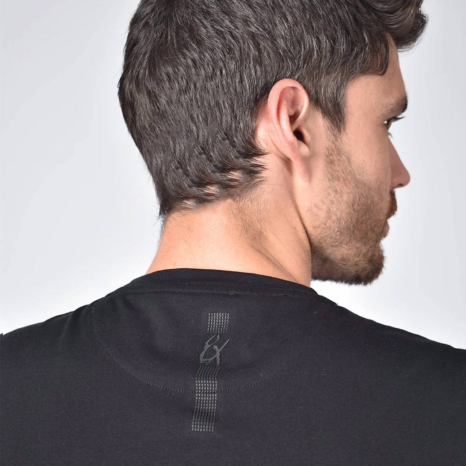 Eight X - Crew Neck With Silicone Logo T-Shirt