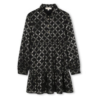 Michael Kors - Kid's Chain-print Lattice Dress