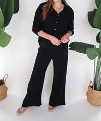 Fresh Laundry - Gauze Button Up Shirt