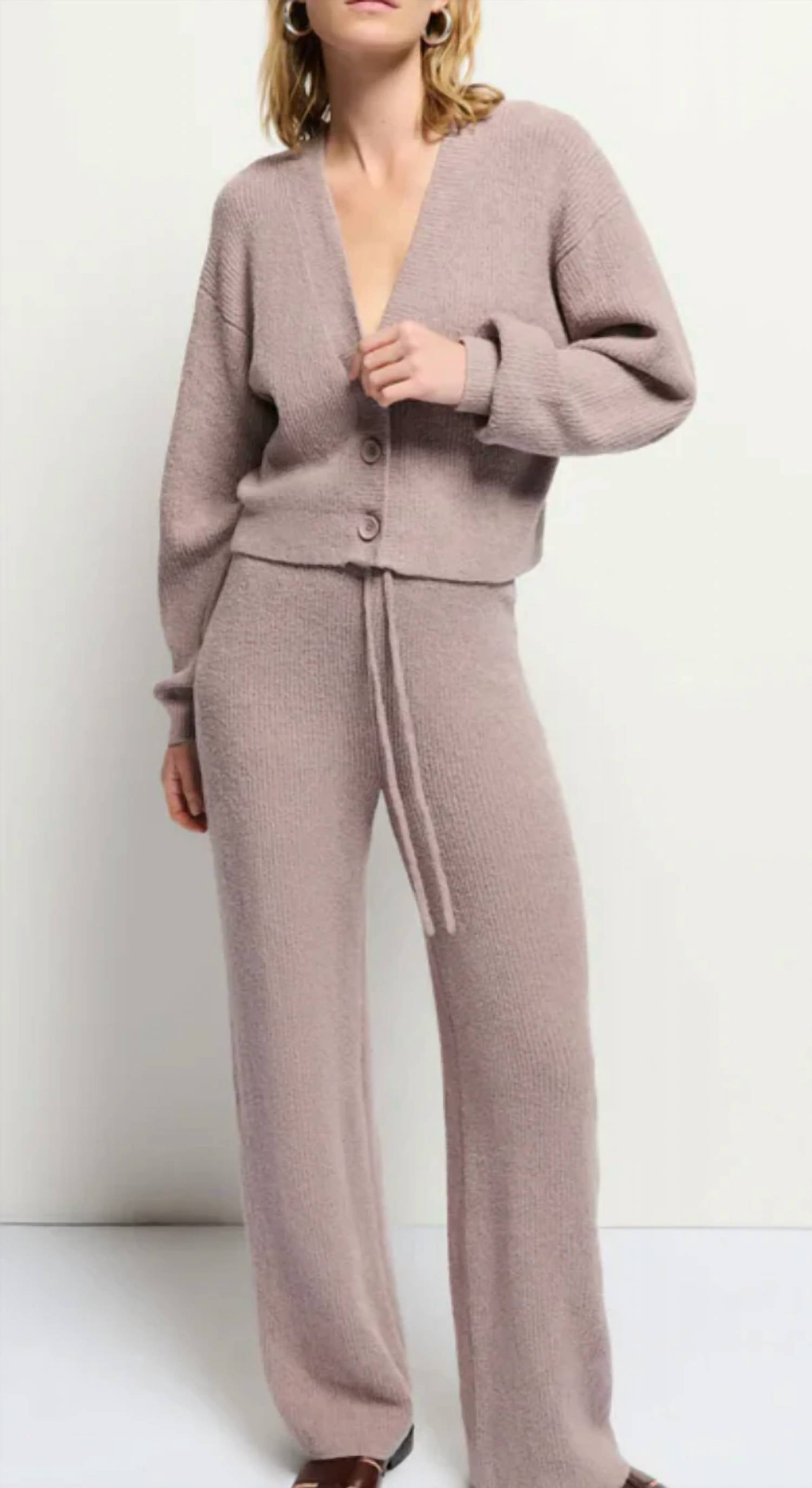 Nation Ltd - Bo Balloon Sleeve Cardigan