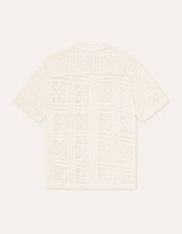 Les Deux - Hector Pointelle Short Sleeve Shirt